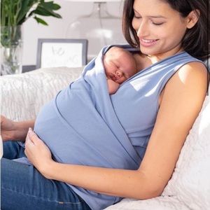 Seraphine Slate Blue Cotton Skin to Skin Top sleeveless